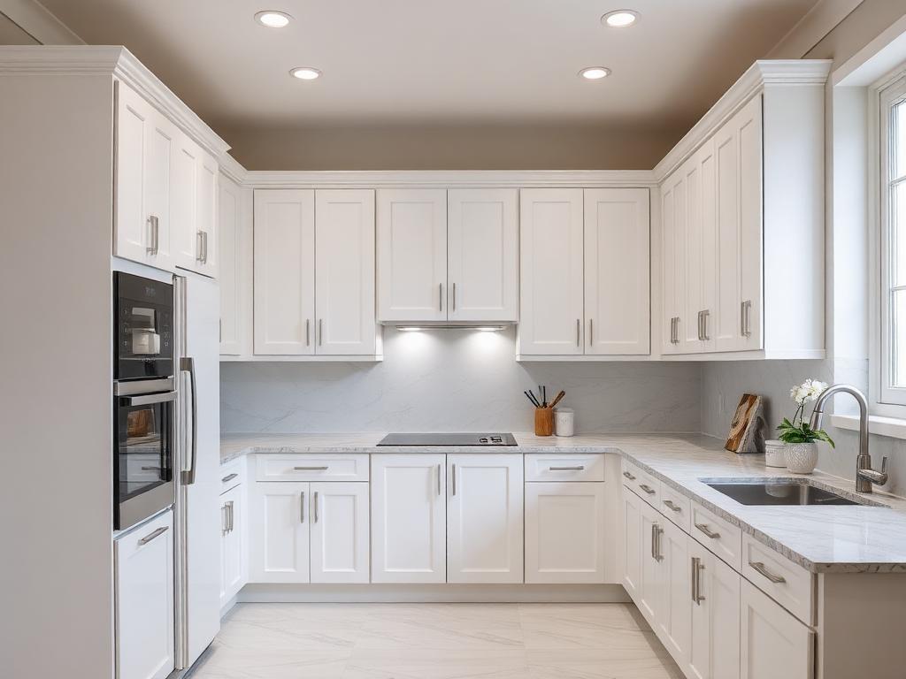Paint Kitchen Cabinets by TB Services Painting in Weymouth, MA